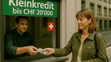 Online Kleinkredit bis CHF 20'000 in der Schweiz 2025