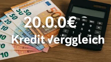 20.000€ Kredit – Zinssätze und Kreditvergleich