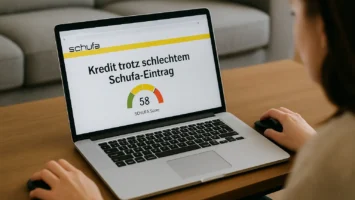 Kredit trotz schlechtem Schufa-Eintrag