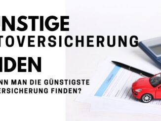 Günstige Autoversicherung