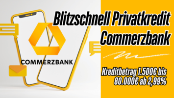 Blitzschnell Privatkredit Commerzbank