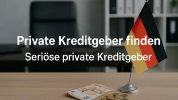 Private Kreditgeber finden | Seriöse private Kreditgeber