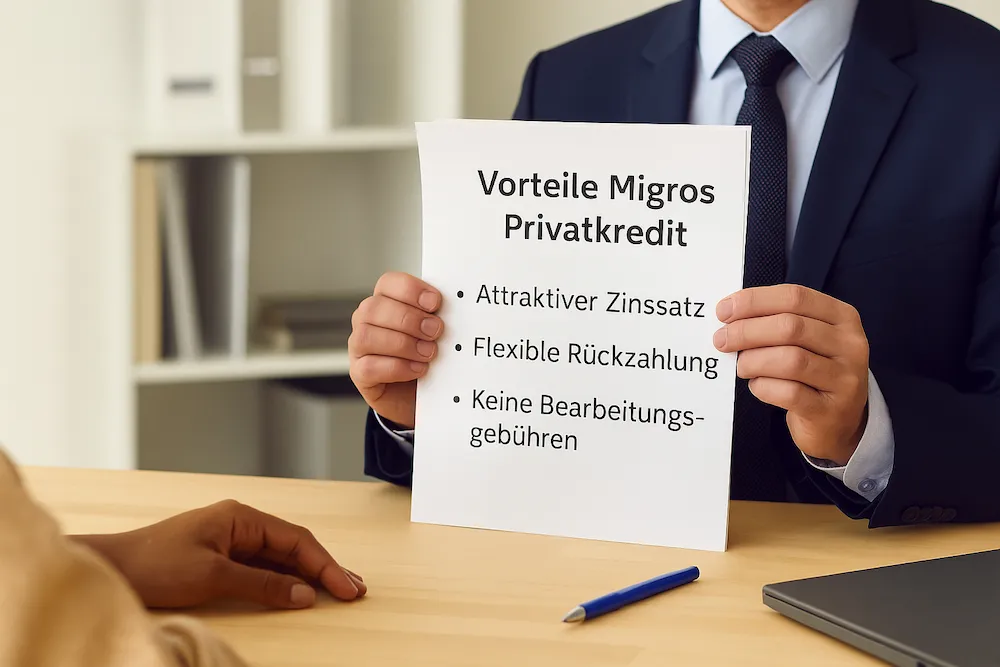 Vorteile Migros Privatkredit