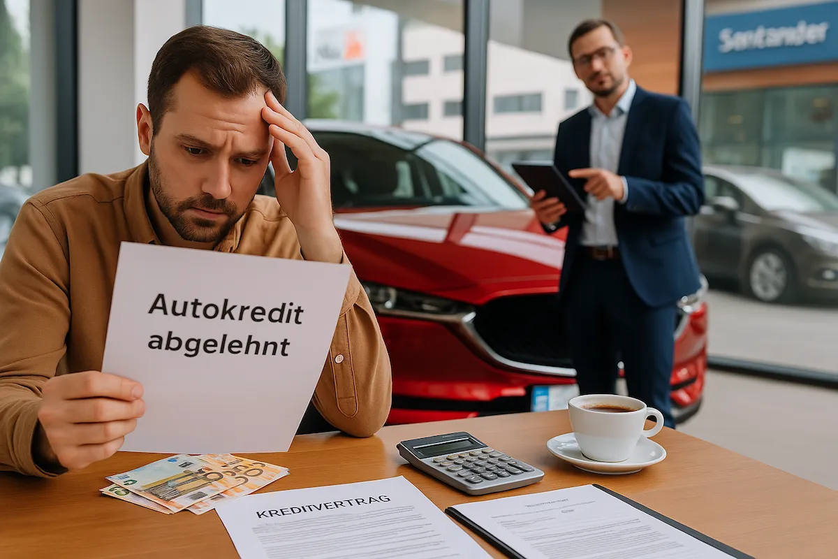 Autokredit abgelehnt? Gründe, Lösungen