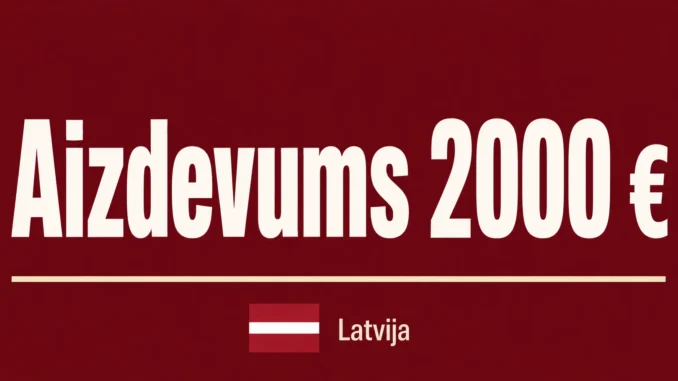 Aizdevums 2000 eiro