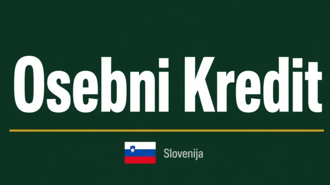 Osebni kredit