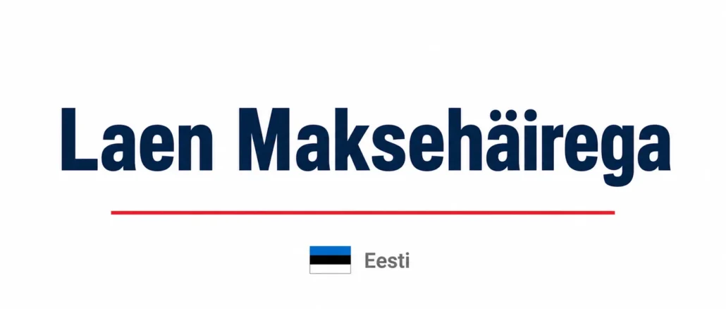 Laen maksehäirega