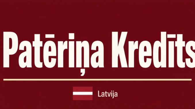 Patēriņa kredīts