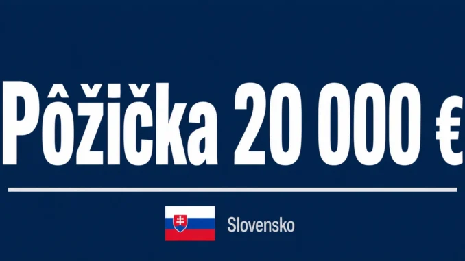 Pôžička 20000 €