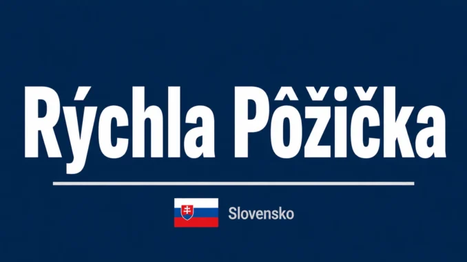 Rýchla pôžička ten istý deň