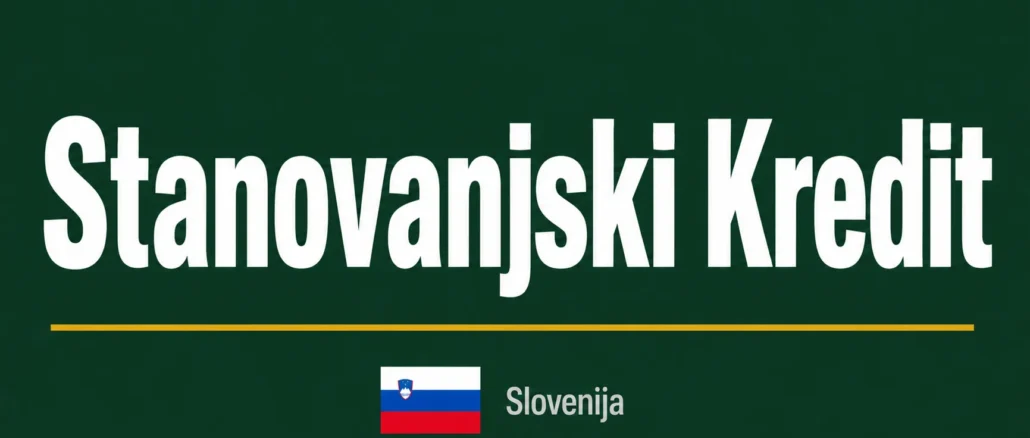 Stanovanjski kredit